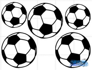 Nažehlovačka - Fotbalový míč