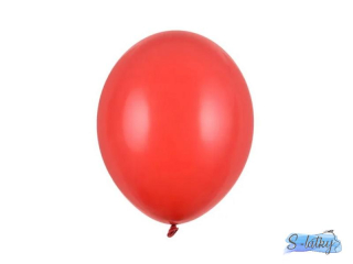 Balónky pastel poppy red 27cm 10ks