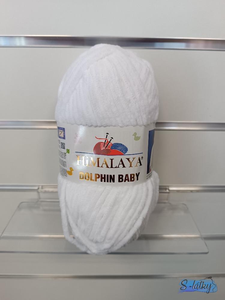 Příze Dolphin baby bílá č.80301
