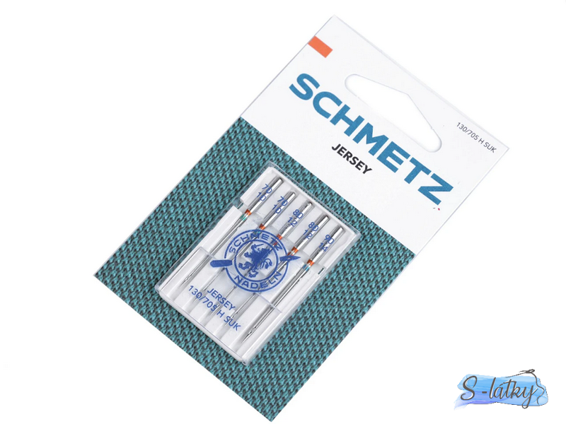 Strojové jehly Jersey 70, 80, 90 Schmetz