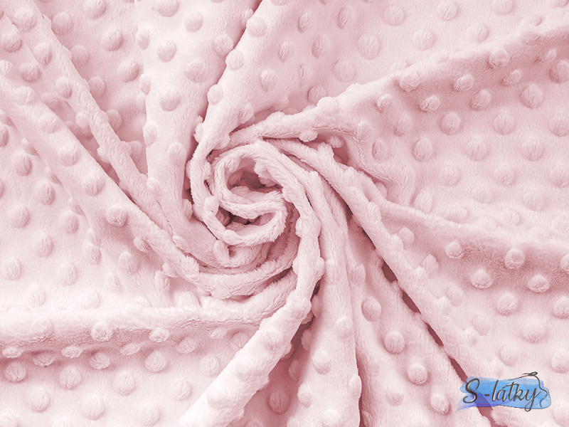 Premium minky sv.růžová (blushing bride) 380g