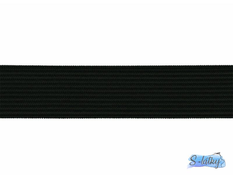 Pruženka hladká 20mm černá