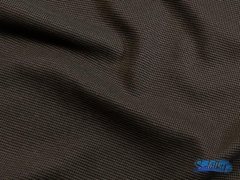 Vaflový úplet černý (black)