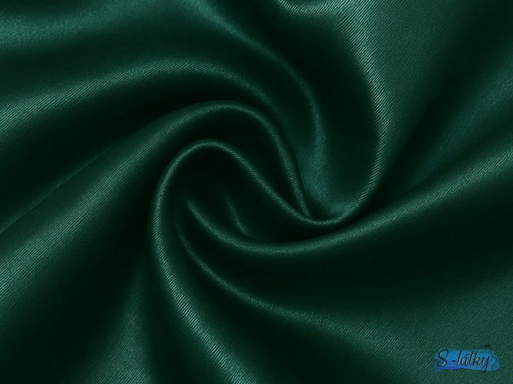 Satén tmavě zelený (darkgreen)