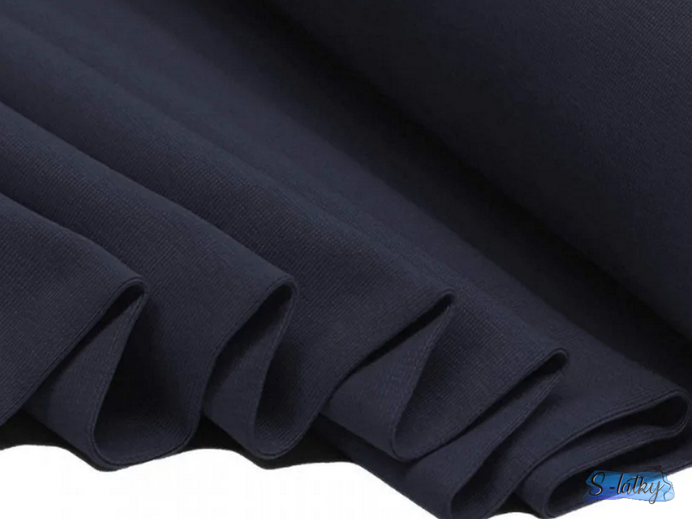 Náplet hladký tm.modrý (darknavy) kruh obvod 70cm